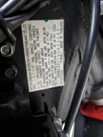 2009 KAWASAKI KL650 E - JKAKLEE159DA21685