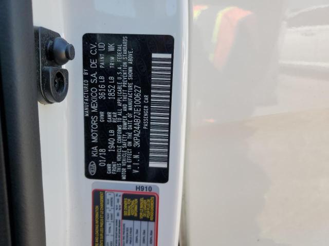 3KPA24AB7JE100627 KIA RIO LX