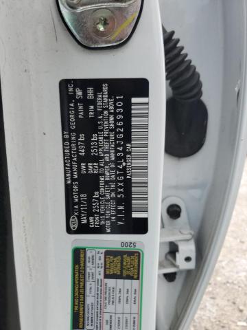 5XXGT4L34JG269301 KIA Optima Lx