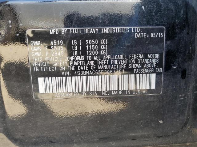 4S3BNAC65F3067751 Subaru Legacy 2.5i Premium