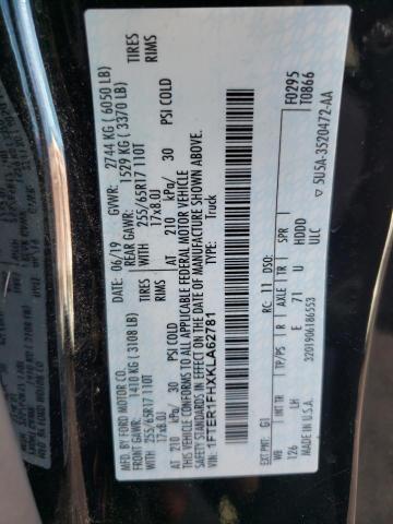 1FTER1FHXKLA62781 Ford RANGER XL