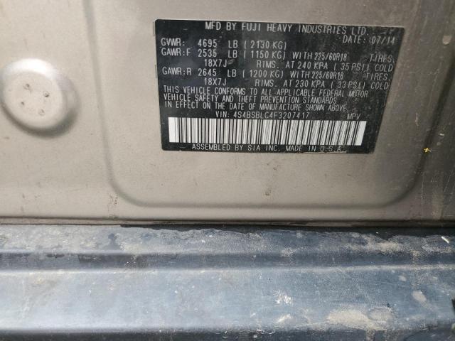 4S4BSBLC4F3207417 Subaru Outback 2.5i Limited