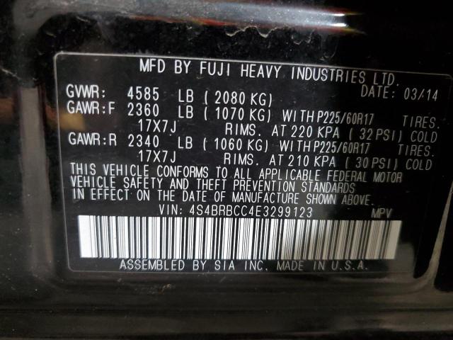 4S4BRBCC4E3299123 Subaru Outback 2.5i Premium