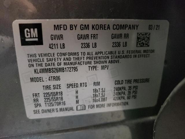 KL4MMBS26MB172795 Buick Encore Gx Preferred