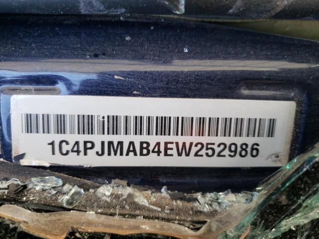 1C4PJMAB4EW252986 Jeep Cherokee Sport