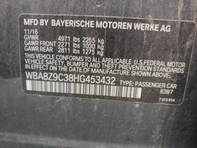 2017 BMW 330 XIGT - WBA8Z9C38HG453432