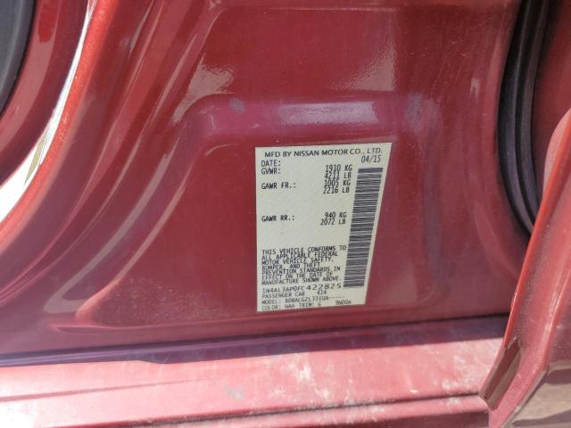 1N4AL3AP0FC422825 Nissan ALTIMA 2.5