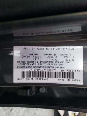 JM1BPBML3M1308073 Mazda 3 PREMIUM 12