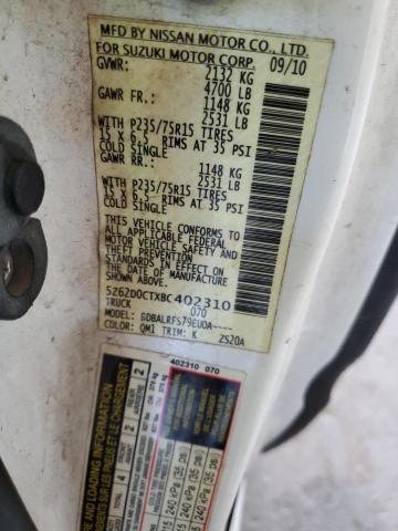 2011 SUZUKI EQUATOR BA - 5Z62D0CTXBC402310
