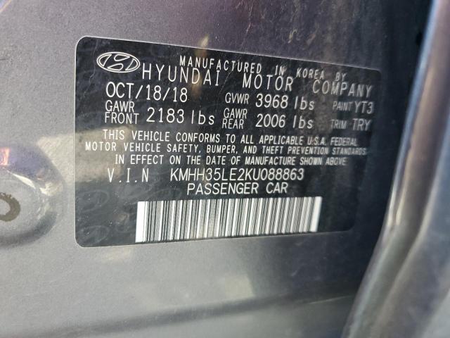 KMHH35LE2KU088863 Hyundai Elantra GT  12