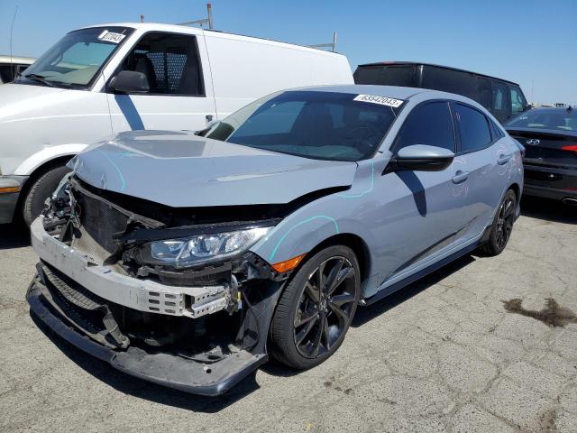 Vin: shhfk7h48hu410447, lot: 63542043, honda civic sport 2017 img_1