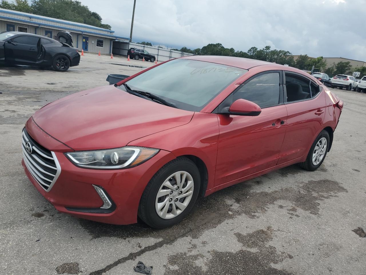 Lot #2484537739 2017 HYUNDAI ELANTRA SE