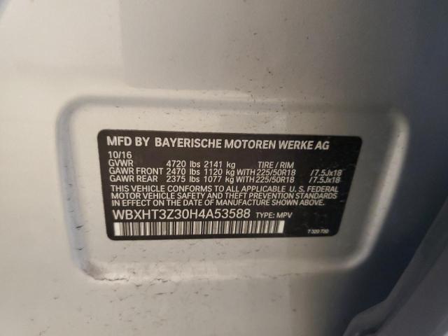 WBXHT3Z30H4A53588 BMW X1 Xdrive28i