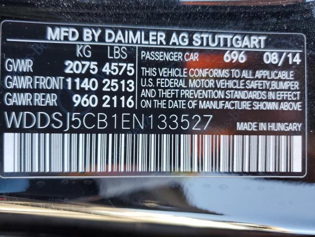 WDDSJ5CB1EN133527 Mercedes-Benz Cla 45 Amg
