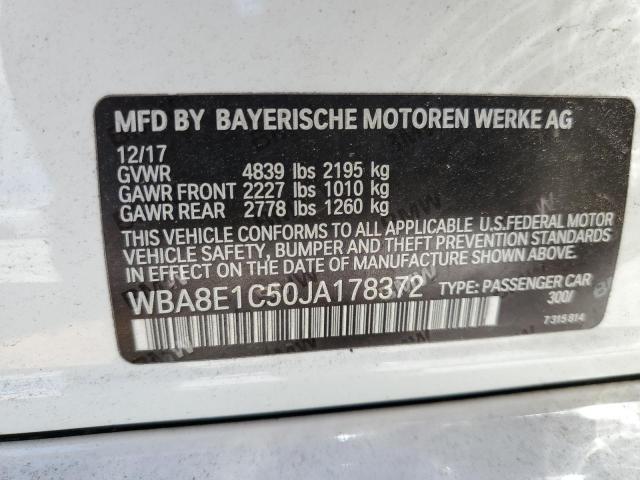 2018 BMW 330E - WBA8E1C50JA178372