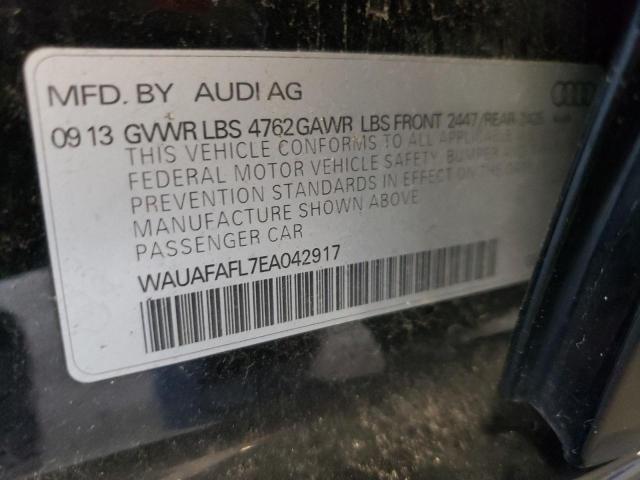 VIN WAUAFAFL7EA042917 2014 Audi A4, Premium no.12