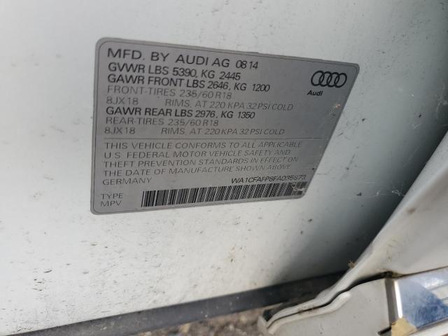 WA1CFAFP8FA035873 2015 AUDI Q5, photo no. 12