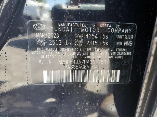 KMHL64JA7PA313783 Hyundai SONATA SEL