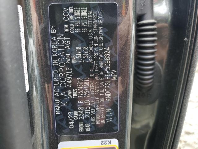 2023 KIA NIRO SX TO KNDCR3LF6P5098324