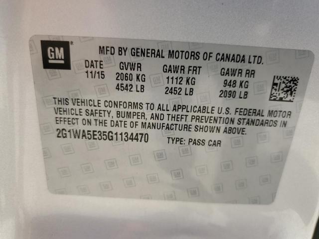 2G1WA5E35G1134470 Chevrolet Impala Limited Ls