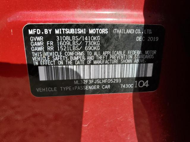 ML32F3FJ5LHF05293 Mitsubishi Mirage G4 Es