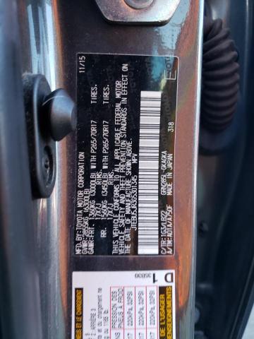 JTEBU5JR3G5301345 Toyota 4runner Sr5/sr5 Premium