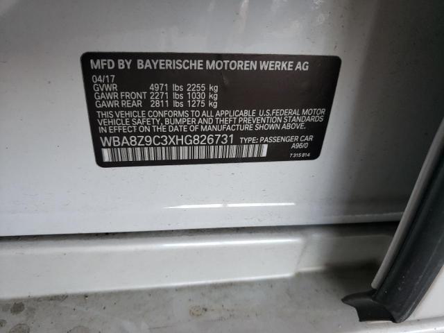 2017 BMW 330 XIGT - WBA8Z9C3XHG826731