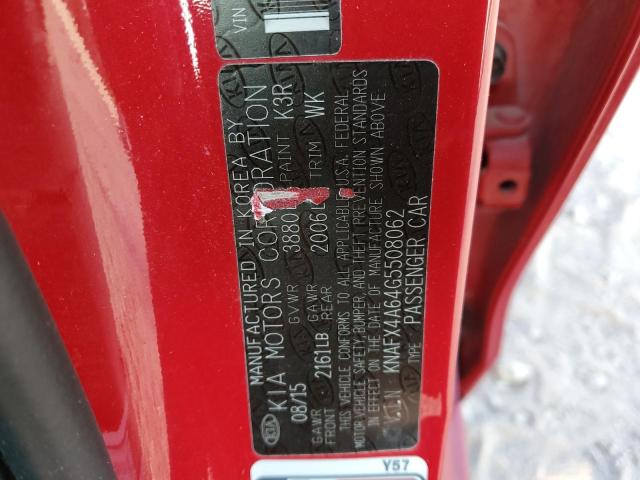 KNAFX4A64G5508062 KIA FORTE LX