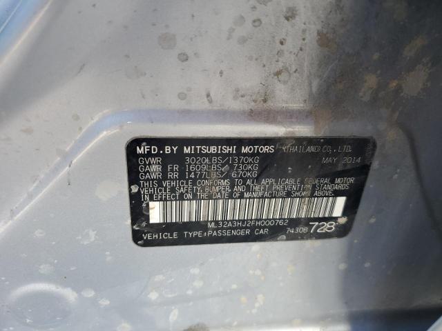 ML32A3HJ2FH000762 Mitsubishi MIRAGE DE