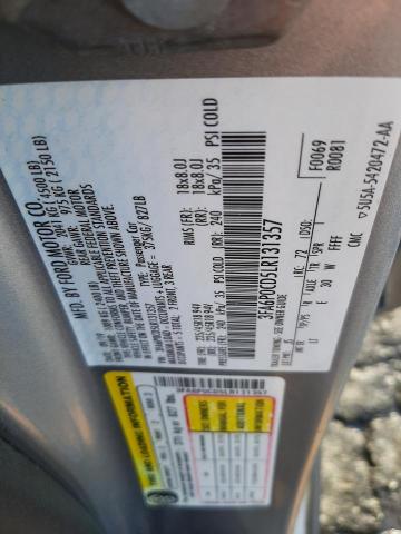 3FA6P0CD5LR131357 Ford FUSION SEL