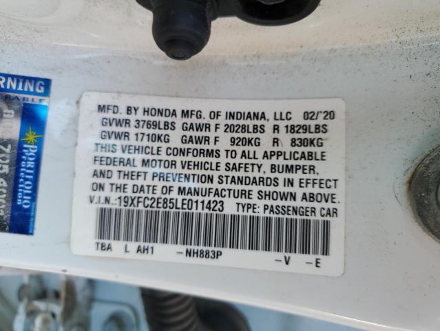 19XFC2E85LE011423 Honda Civic Sport