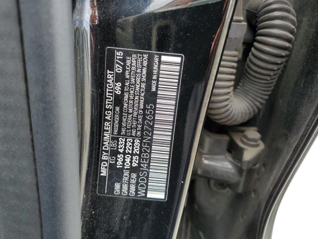 WDDSJ4EB2FN272655 Mercedes-Benz CLA 250