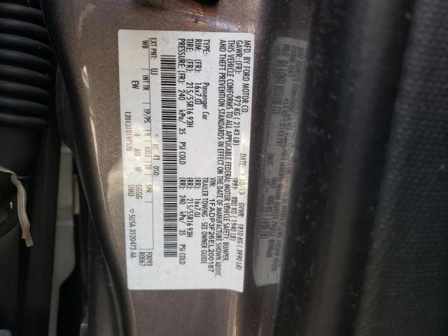 1FADP3F26EL200187 Ford FOCUS SE