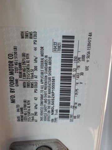 2023 FORD TRANSIT CO - NM0LS6S2XP1555581