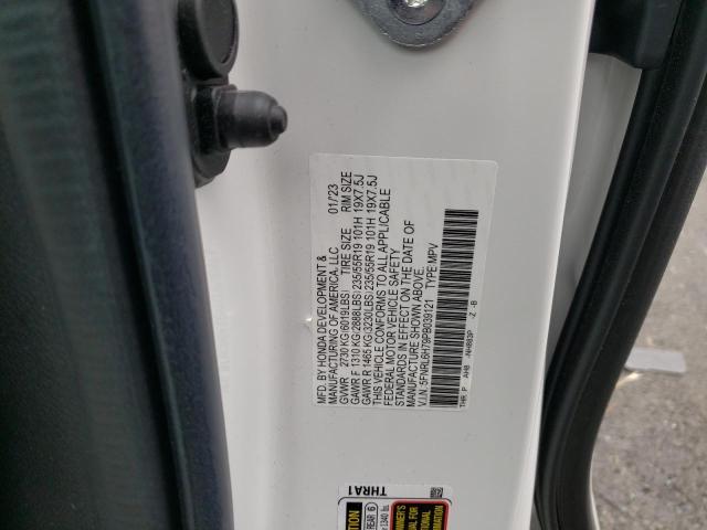 2023 HONDA ODYSSEY SP 5FNRL6H79PB039121