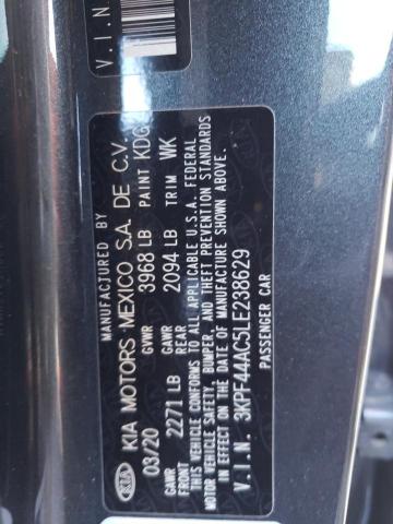3KPF44AC5LE238629 KIA FORTE GT