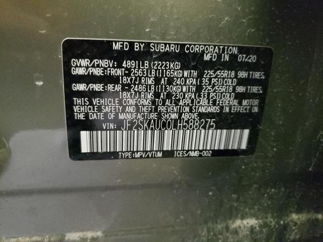 JF2SKAUC0LH588275 Subaru Forester Limited