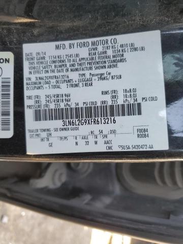 2015 LINCOLN MKZ - 3LN6L2G9XFR613216