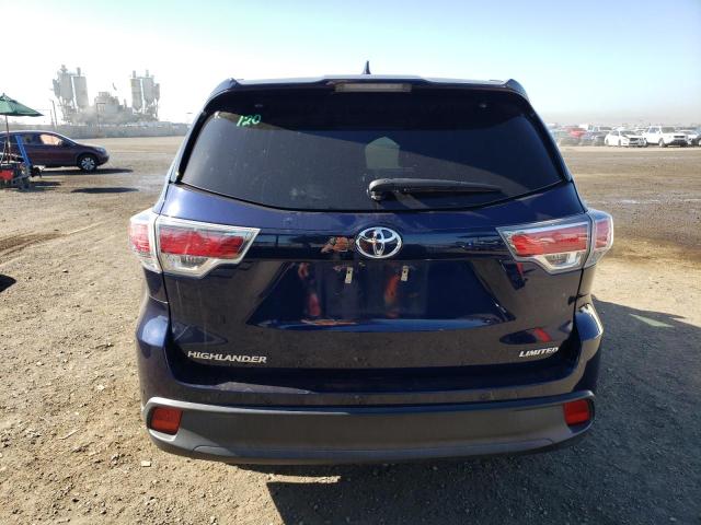 VIN 5TDYKRFHXES007413 2014 Toyota Highlander, Limited no.6