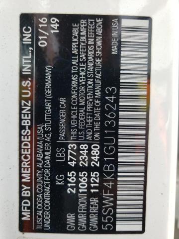 55SWF4KB1GU136243 Mercedes-Benz C 300 4matic
