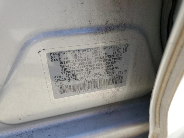 3N1CB7AP5HY380081 Nissan Sentra Sr Turbo
