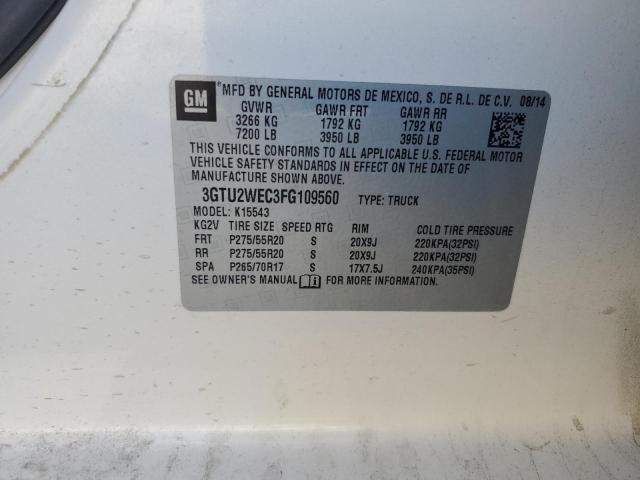 3GTU2WEC3FG109560 GMC Sierra K1500 Denali