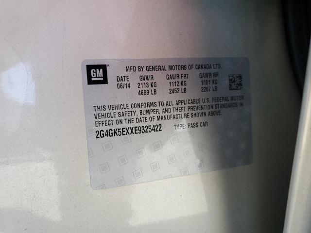 2G4GK5EXXE9325422 Buick Regal