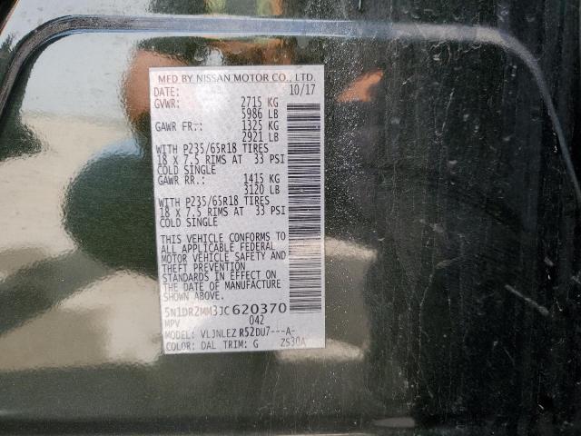 5N1DR2MM3JC620370 Nissan Pathfinder S