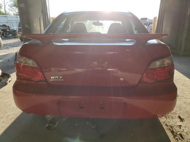VIN: JF1GD29695G522880 Auction: COPART Lot: 65828483 Location: WI - APPLETON JF1GD29695G522880 SUBARU WRX 2005 RED Photo 6