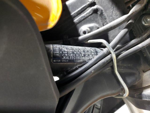 2012 KAWASAKI LE650 C - JKALEEC18CDA08275