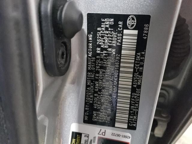 4T1BF1FK4GU186792 Toyota CAMRY LE