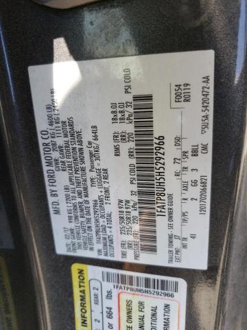 1FATP8UH5H5292966 Ford MUSTANG