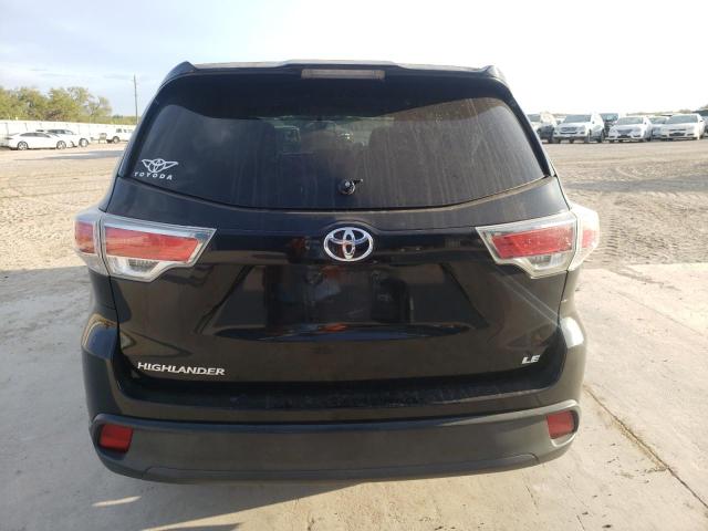 VIN 5TDZKRFHXES013636 2014 Toyota Highlander, LE no.6