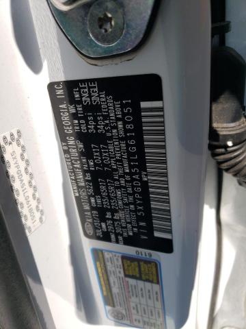 5XYPGDA51LG618051 KIA SORENTO S